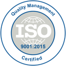 ISO 9001:2015 certified
